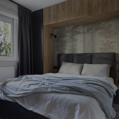 Projekt wnętrza sypialni - kompleksowe projektowanie wnętrz w Trójmieście
